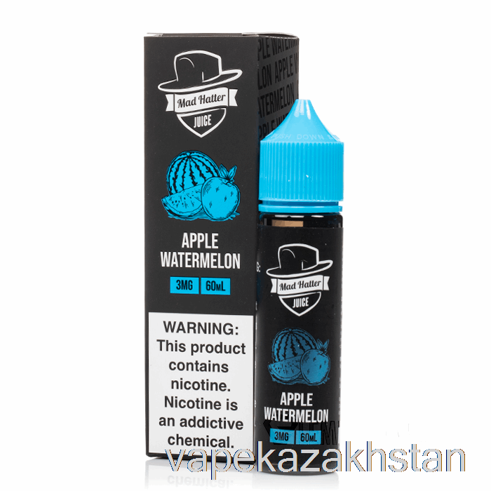 Vape Disposable Apple Watermelon - Mad Hatter - 60mL 6mg